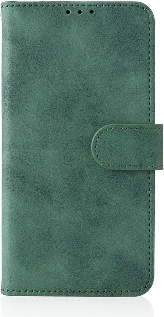 König Design Hülle kompatibel mit Xiaomi Redmi Note 11 / Note 11S Global Kunstleder Handyhülle - Handy Case Grün