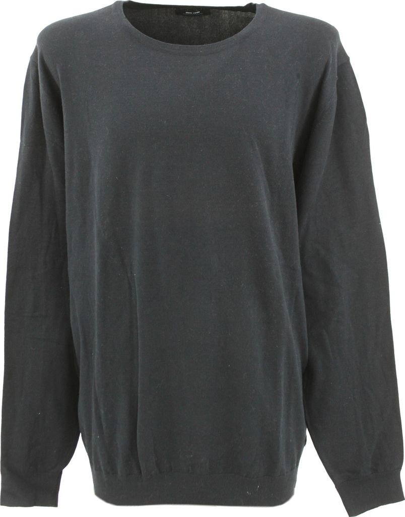 30540 Pierre Cardin, , Herren Crew Neck Rundhals Pullover Pulli, Feinstrick, marineblau, 3XL
