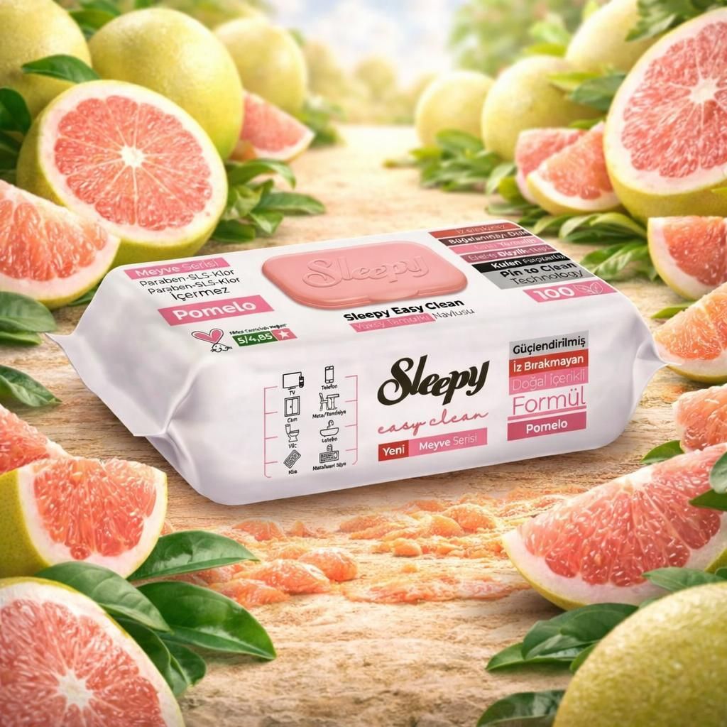 Sleepy Easy Clean Pomelo 12x100