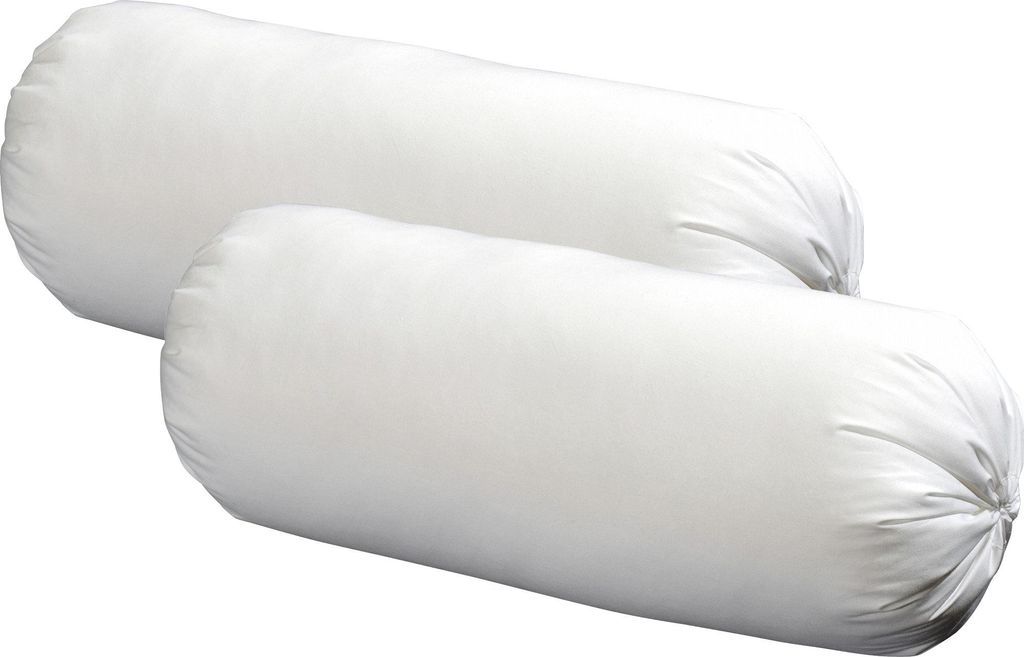 Erwin Müller Nackenrolle Donau" 2er-Pack weiß 40x15 cm Ø"