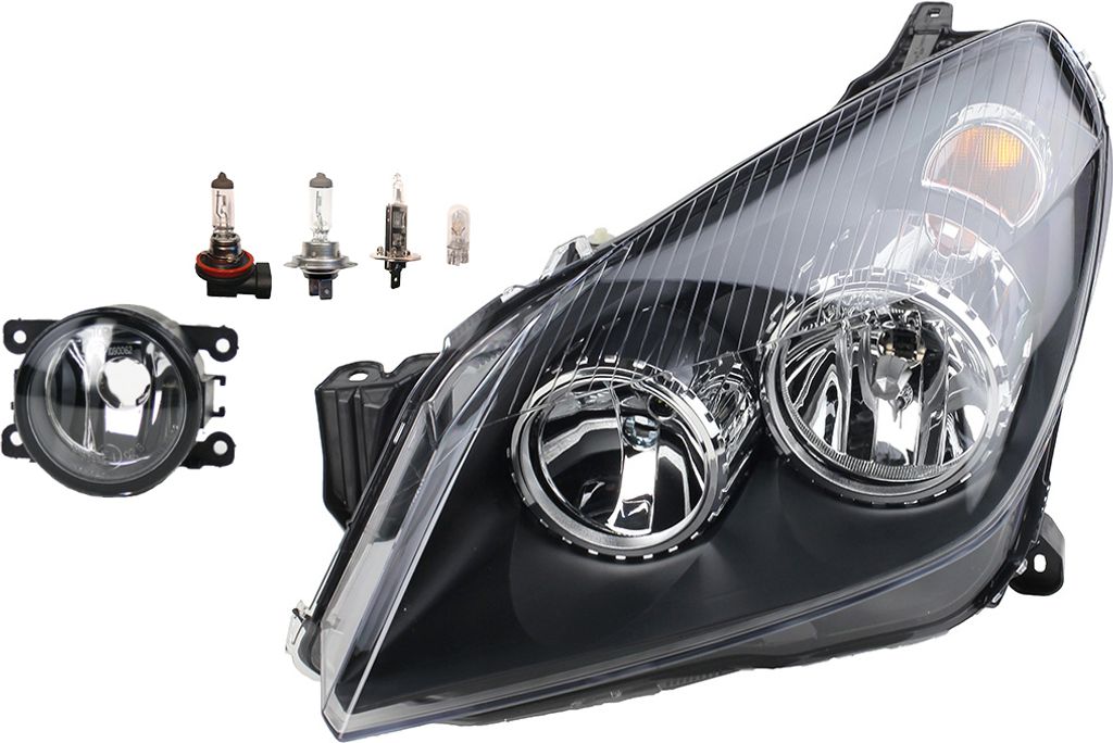 Scheinwerfer passend für Opel Astra H 03/2004 - H7 H1 Produktbild 