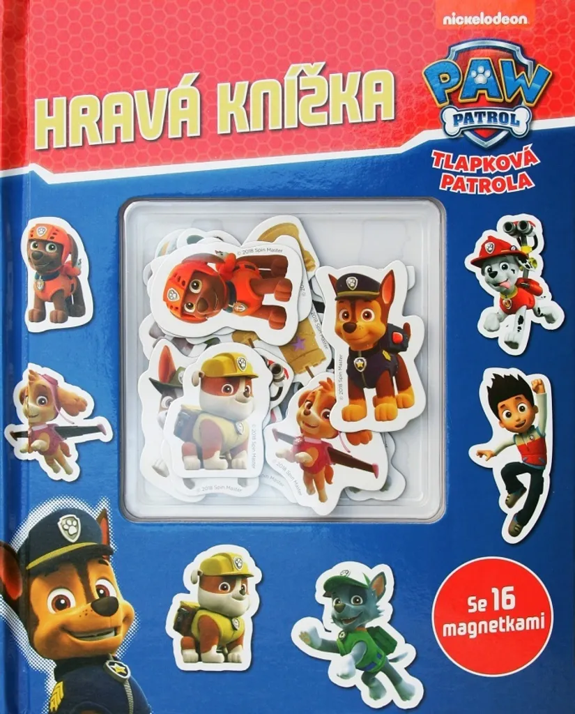 Livre de coloriage Pat' Patrouille - Mon livre de jeux Paw Patrol