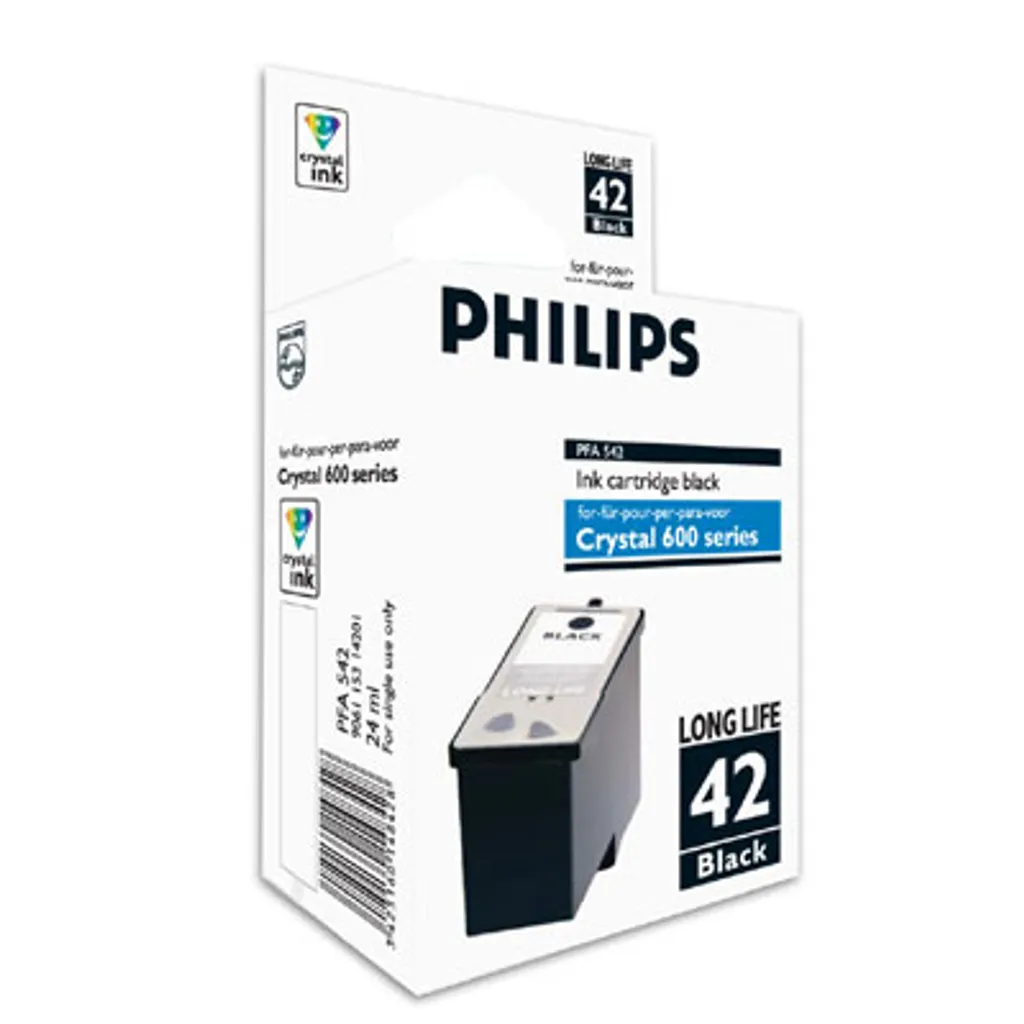 Philips PFA542 Crystal Cartouche d'encre noire 950 pages haute densité