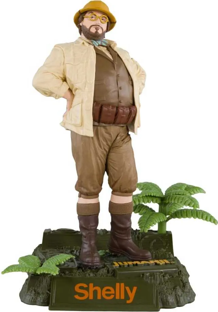 Figurine de Collection Jumanji Professeur Sheldon Oberon Authentifiée
