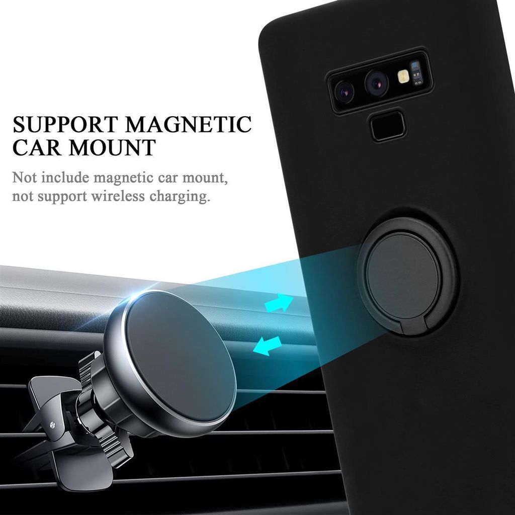 Cadorabo DE-151263, Samsung, Samsung Galaxy NOTE 9, Czarny Zdjęcie produktu 