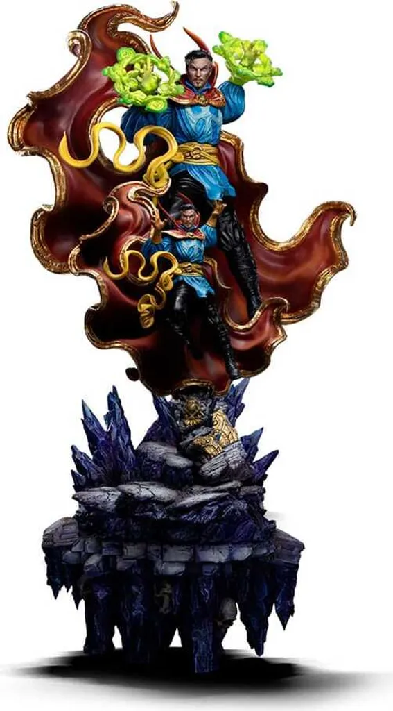 Doctor Strange Statue avec Gant de l'Infini 1/10 - Détails Haute Qualité