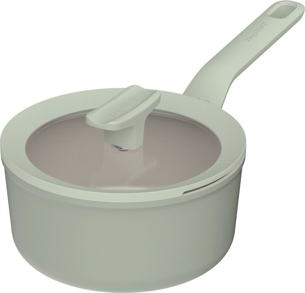 BergHOFF Antihaft Stielkasserolle mit Deckel Balance Sage Produktbild 