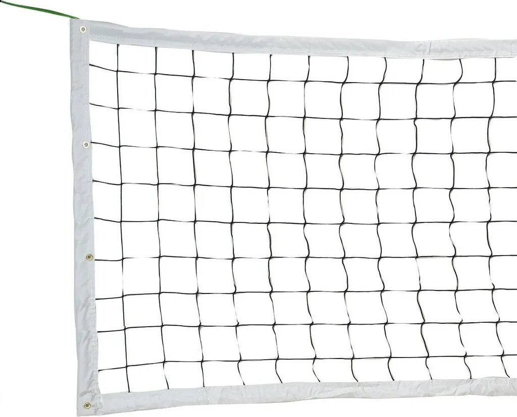 Filet de Volley-ball Nylon Noir Sedco Sport Extra P408 Câble Acier