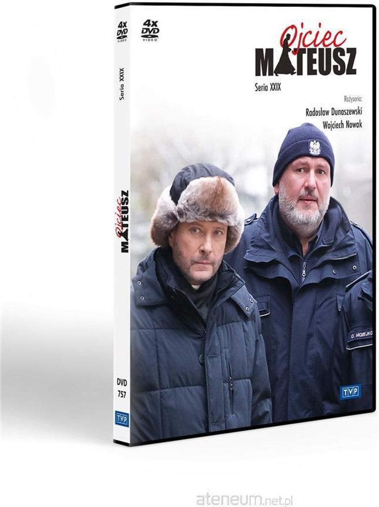Ojciec Mateusz Seria 29 - 4 DVD z przygodami księdza detektywa