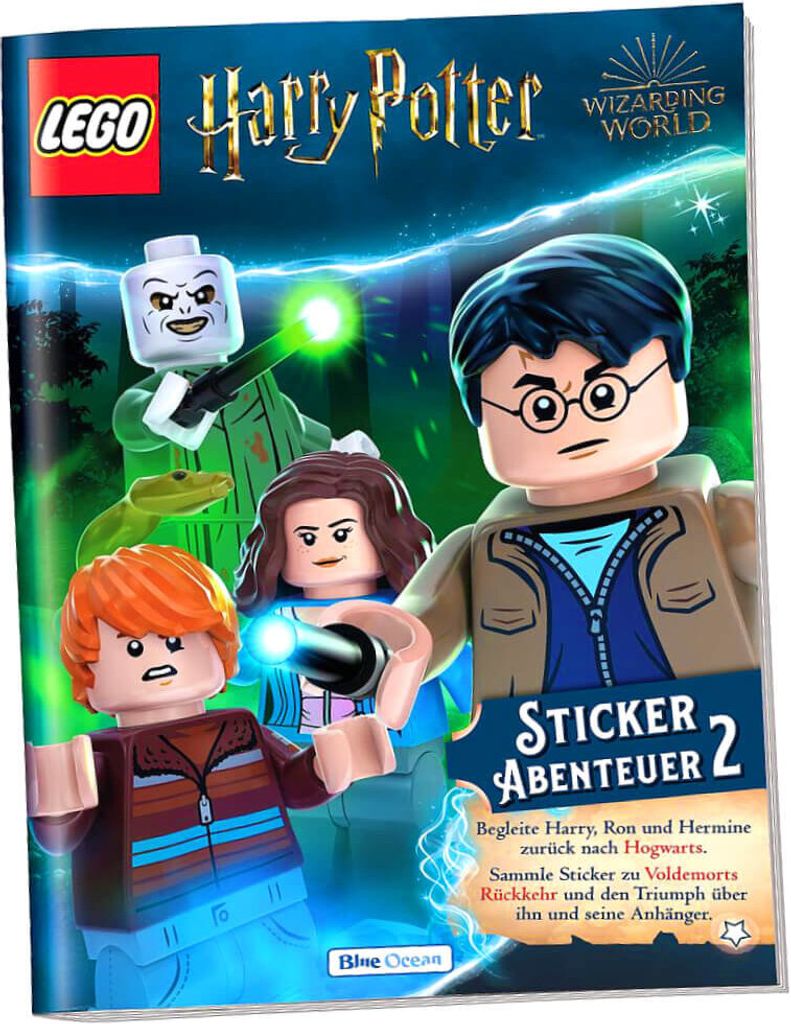 Blue Ocean LEGO Harry Potter Sticker Serie 2 - Sammelsticker (2024) - 1 Sammelalbum