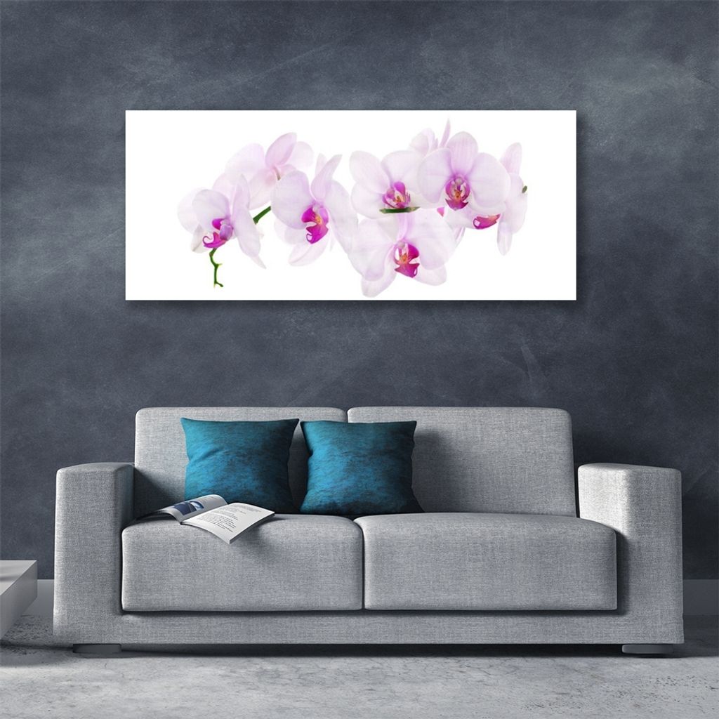 Acrylglasbilder 125x50 Wandbild Druck Blumen Pflanzen Produktbild 