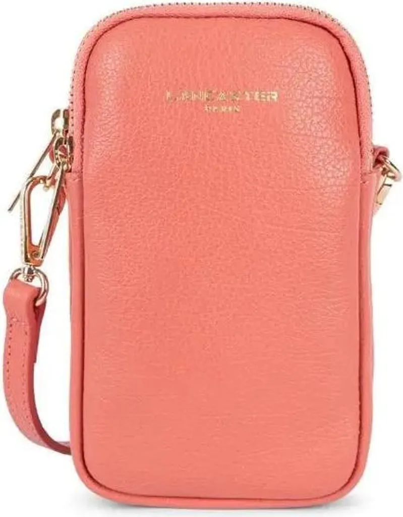 Pochette Lancaster Dune Rose Blush : l'Accessoire Mobile Chic et Pratique