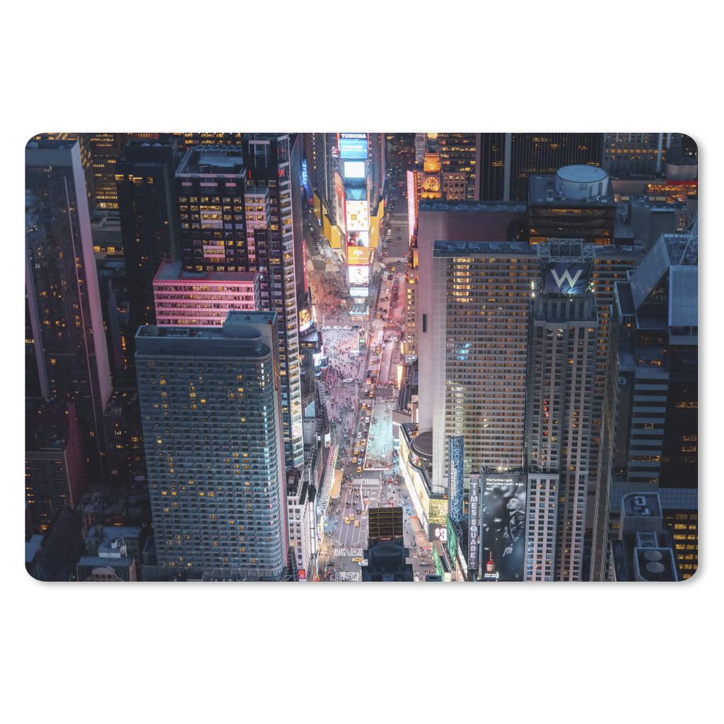 MuchoWow® Schreibtischunterlage New York - Amerika - Times Produktbild 