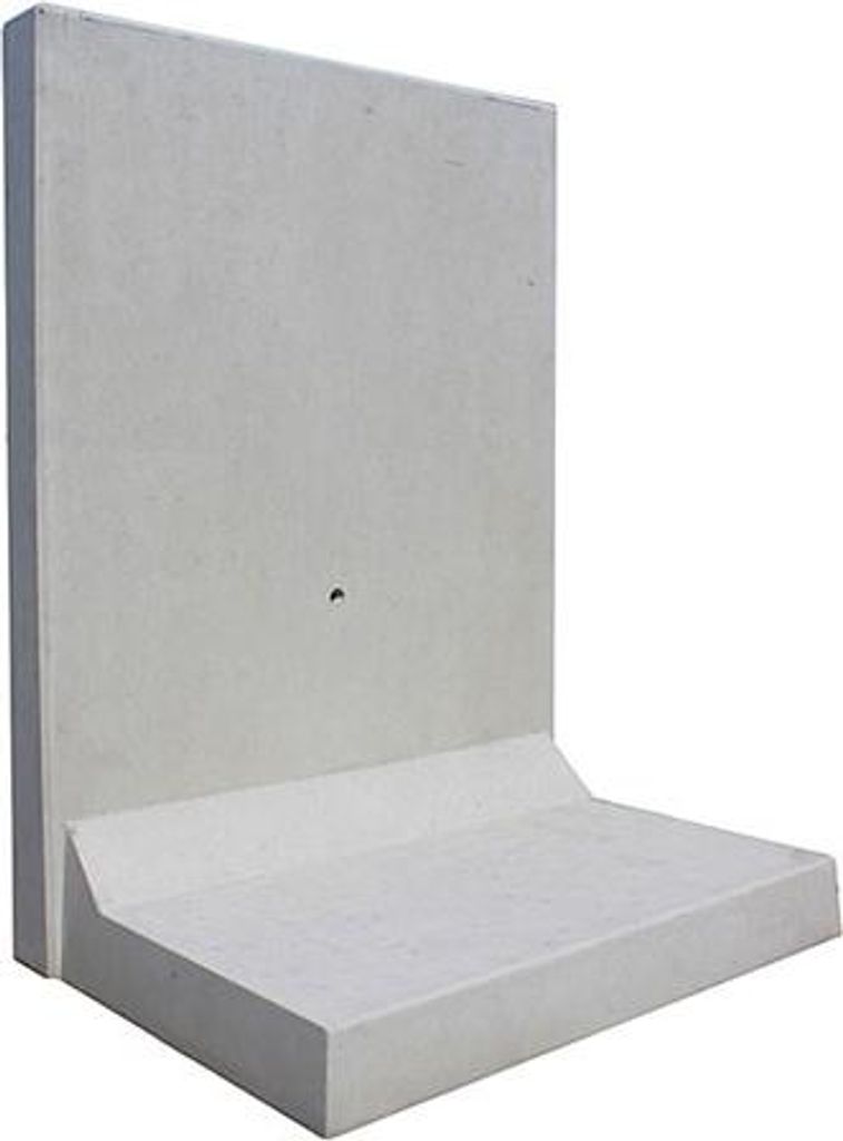 L-Steine L-STEIN BEWEHRT GRAU 180/100/100/12 CM