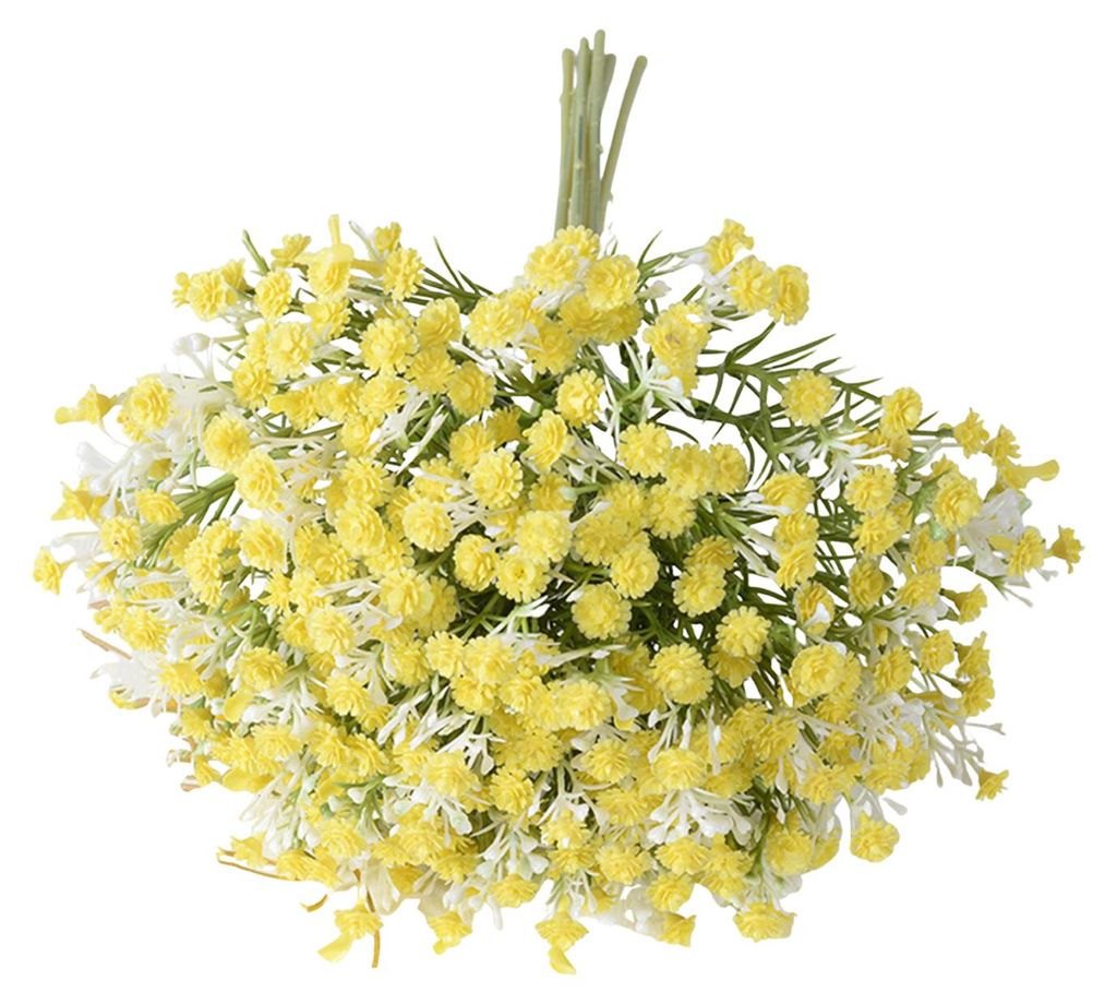 Bündel künstliches Schleierkraut (Gypsophila) aus Seide für Hochzeitsfeiern, Heim- und Gartendekoration