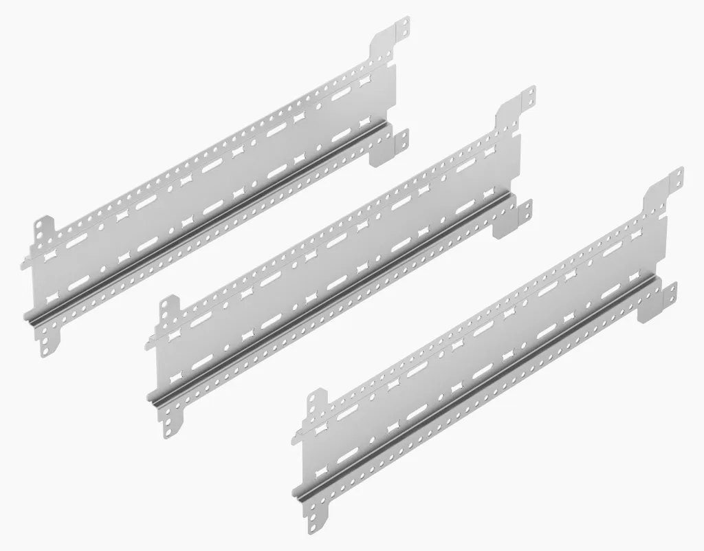 Système de fixation Dornbracht xGRID rails de montage pour douche 3 pcs