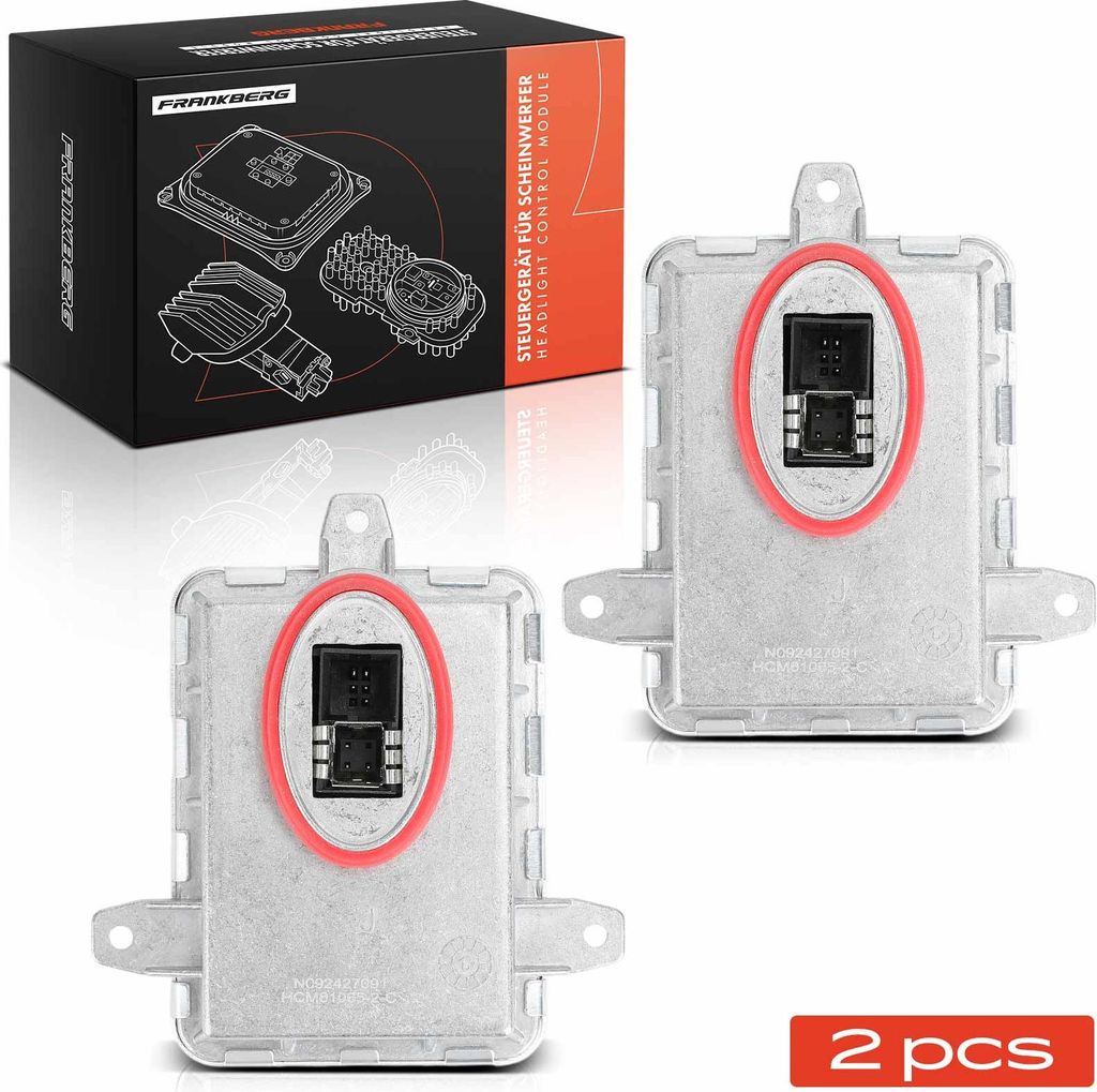 Frankberg 2x Xenon modul Scheinwerfer Treibermodul für BMW 3er E90 E92 X3 E83 X5 E70 MINI Mini R56