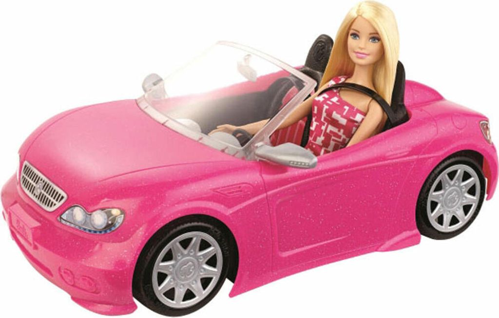 Barbie Glam Cabrio & Puppe Produktbild 