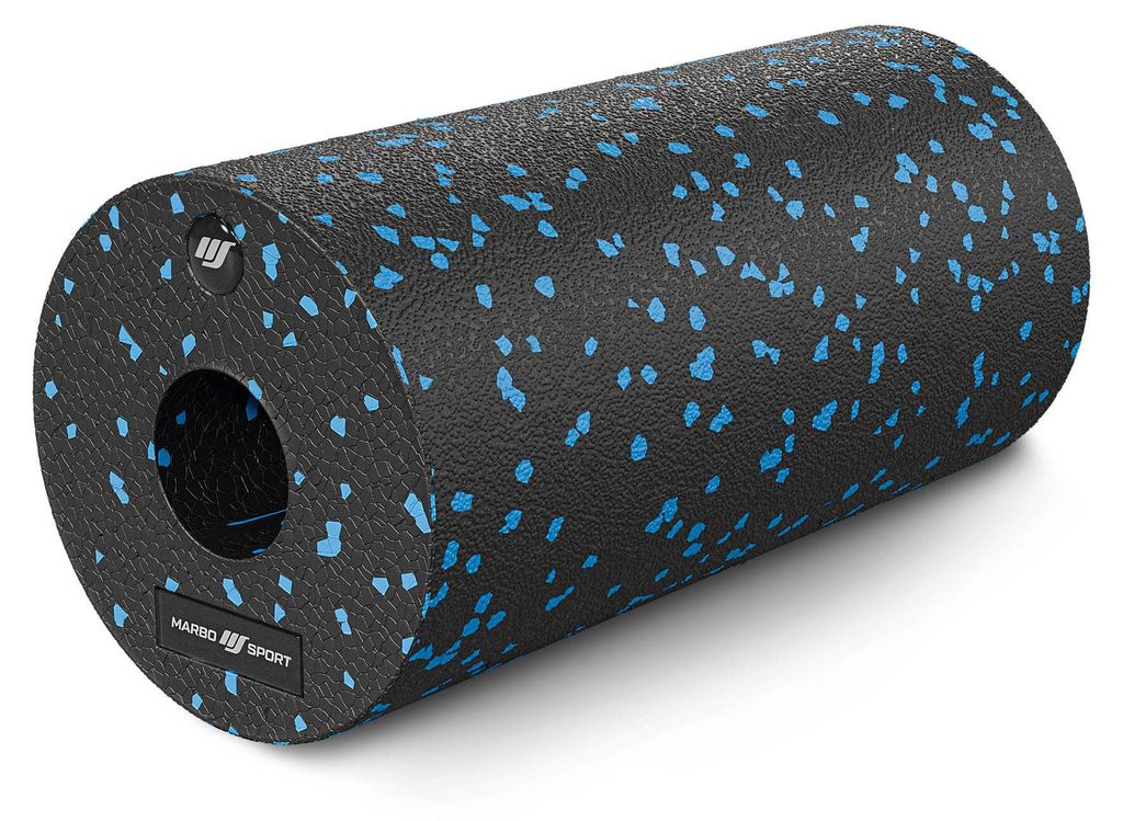 Marbo Sport - masážní váleček z EPP 30 cm černo-modrý Obrázek produktu 
