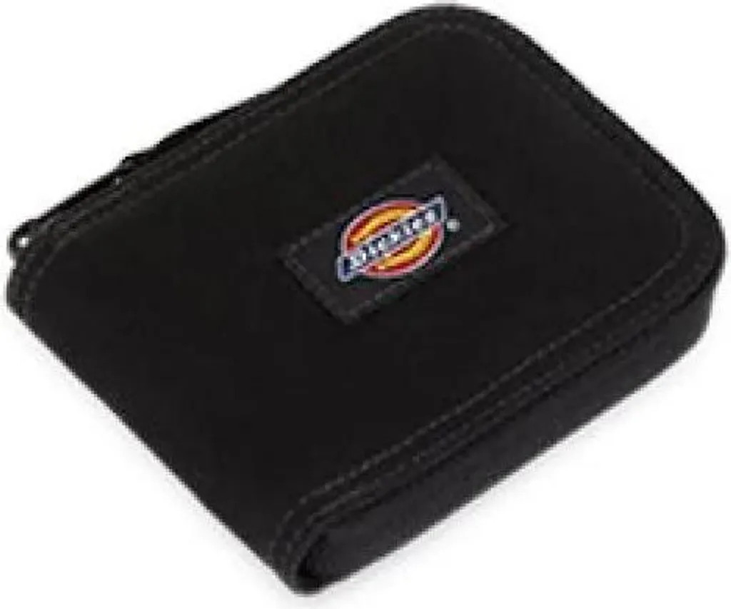 Dickies DK0A4YODBLK1 Wallet - Portafoglio Nero Sportivo e Casual