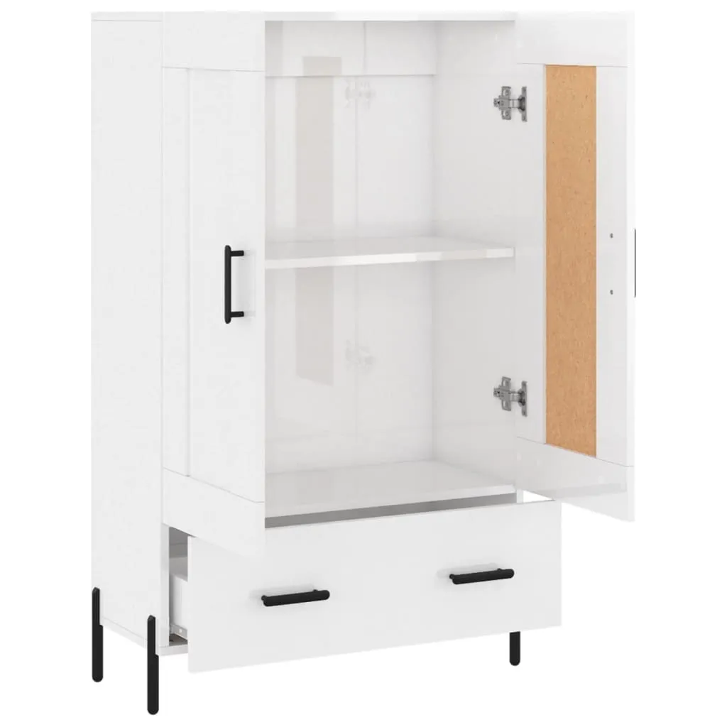 Credenza SYFAX Legno Multistrato Bianco 69,5x31x115 | Offerta Online - 5