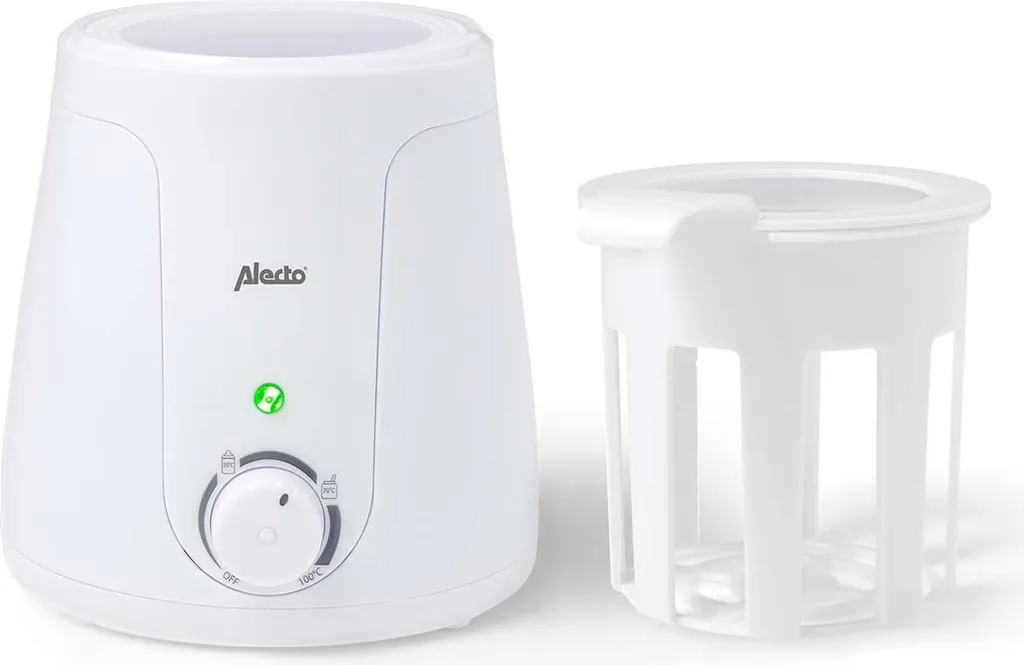 Préparer le biberon de bébé facilement avec le chauffe-biberon Alecto BW-70