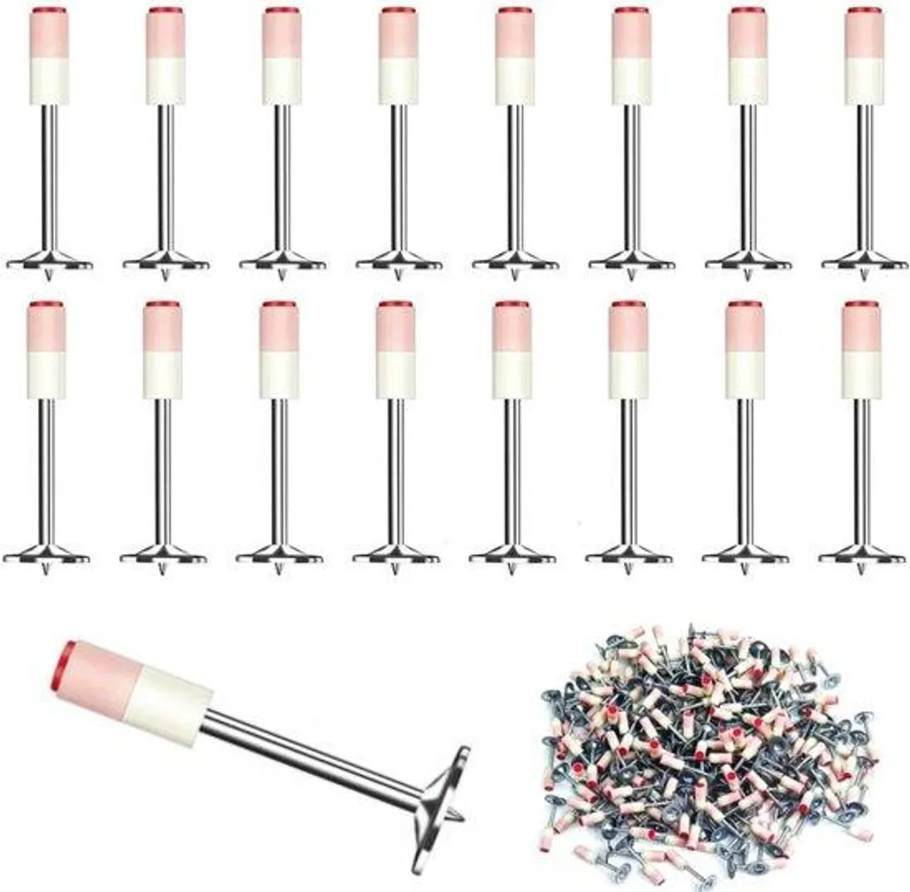 Clous de Fixation 7,3 mm pour Travaux de Bricolage et Rénovation