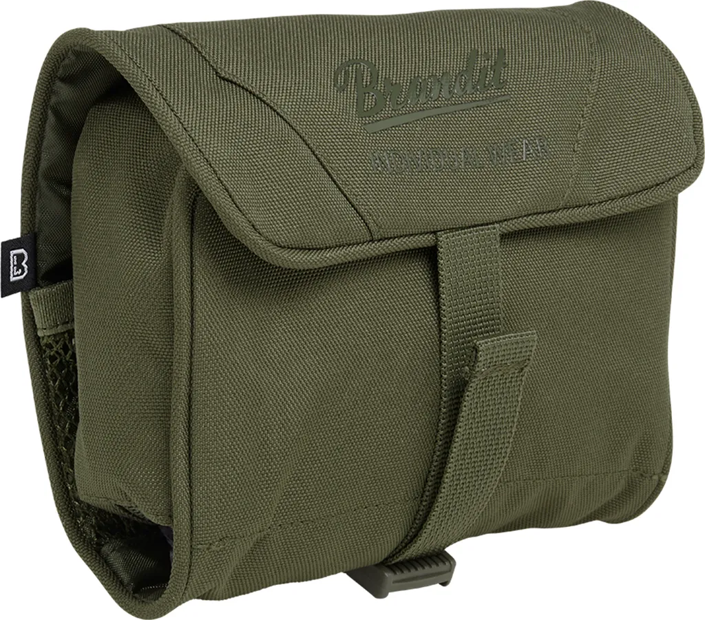Trousse de Toilette Olive BD8060 Brandit en Toile Durable One Size