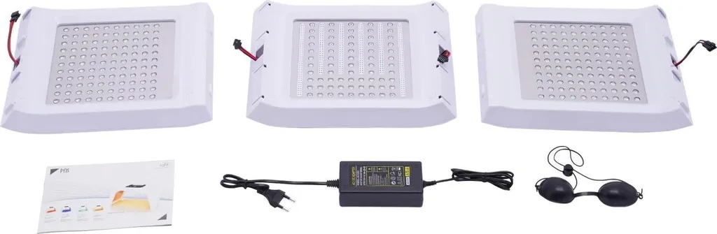 Masque LED visage 7 couleurs avec luminothérapie régénérante PDT - 9