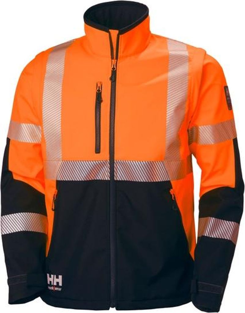 Helly Hansen Workwear Icu Hi-Vis Softshelljacke orange S