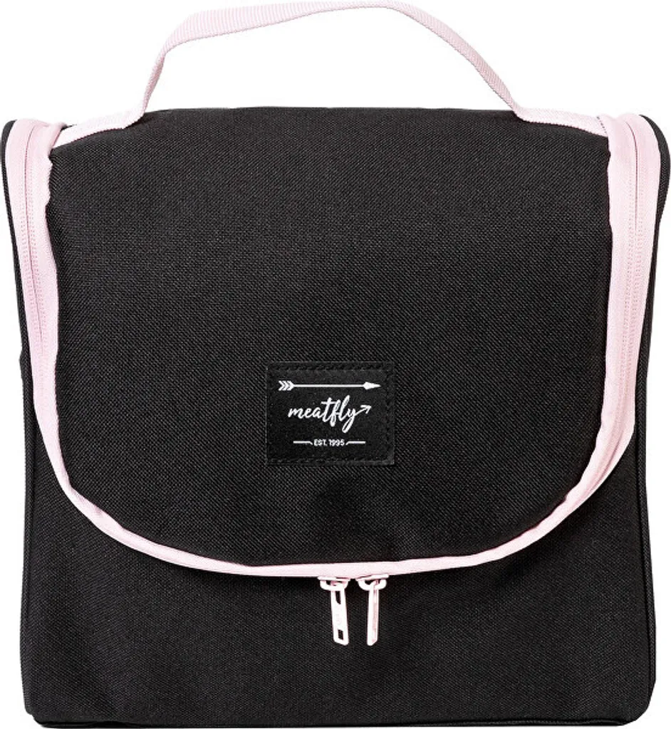Trousse de toilette femme imperméable avec crochet de suspension