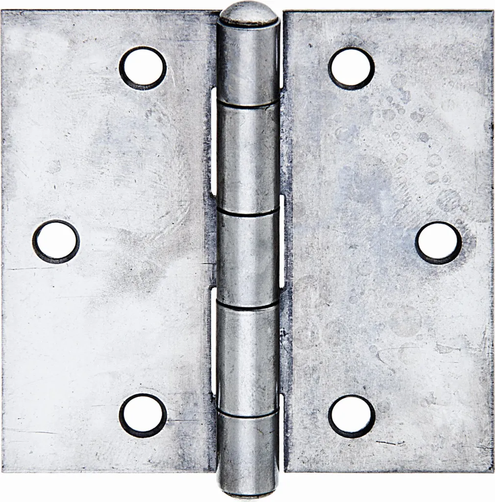Charnière carrée 60x60 mm pour portes et meubles, inox de qualité, 20 pcs