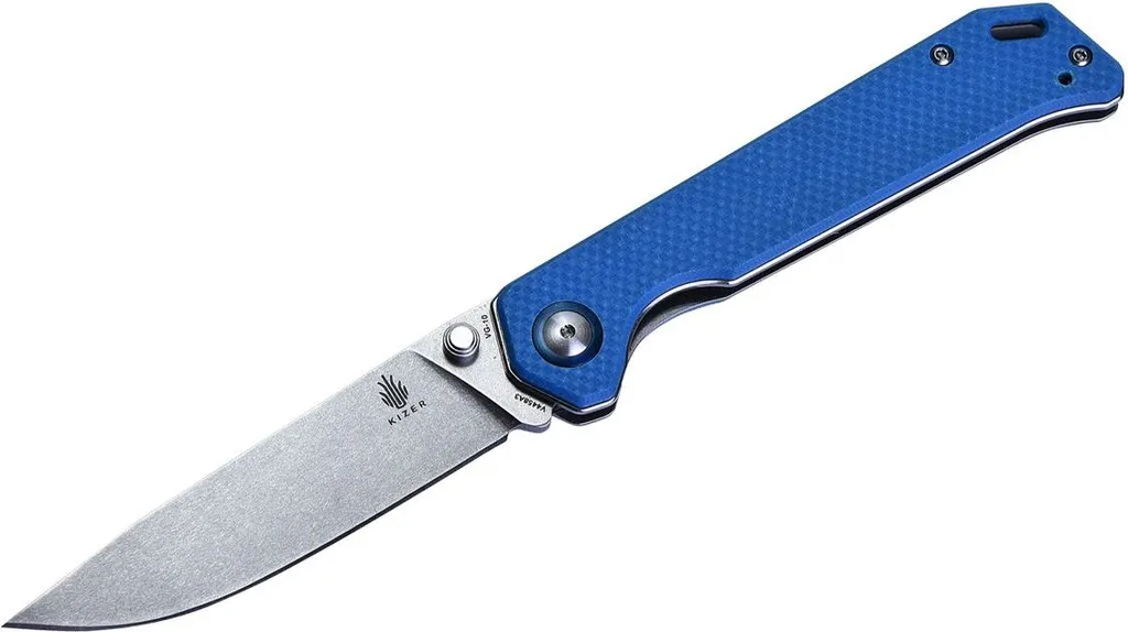Portefeuille compagnon bleu en cuir véritable de grande capacité