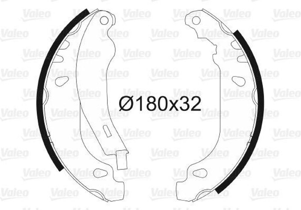 VALEO 562084 - OE 4241 G3 Bremsbackensatz für ZX (N2), Xsara, 306
