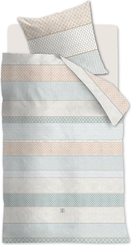 Rivièra Maison Renforcé Kissenhülle Soft Tiles Soft Pink 80X80 80 x 80 cm 1 Kissenbezug Zartes Rosa