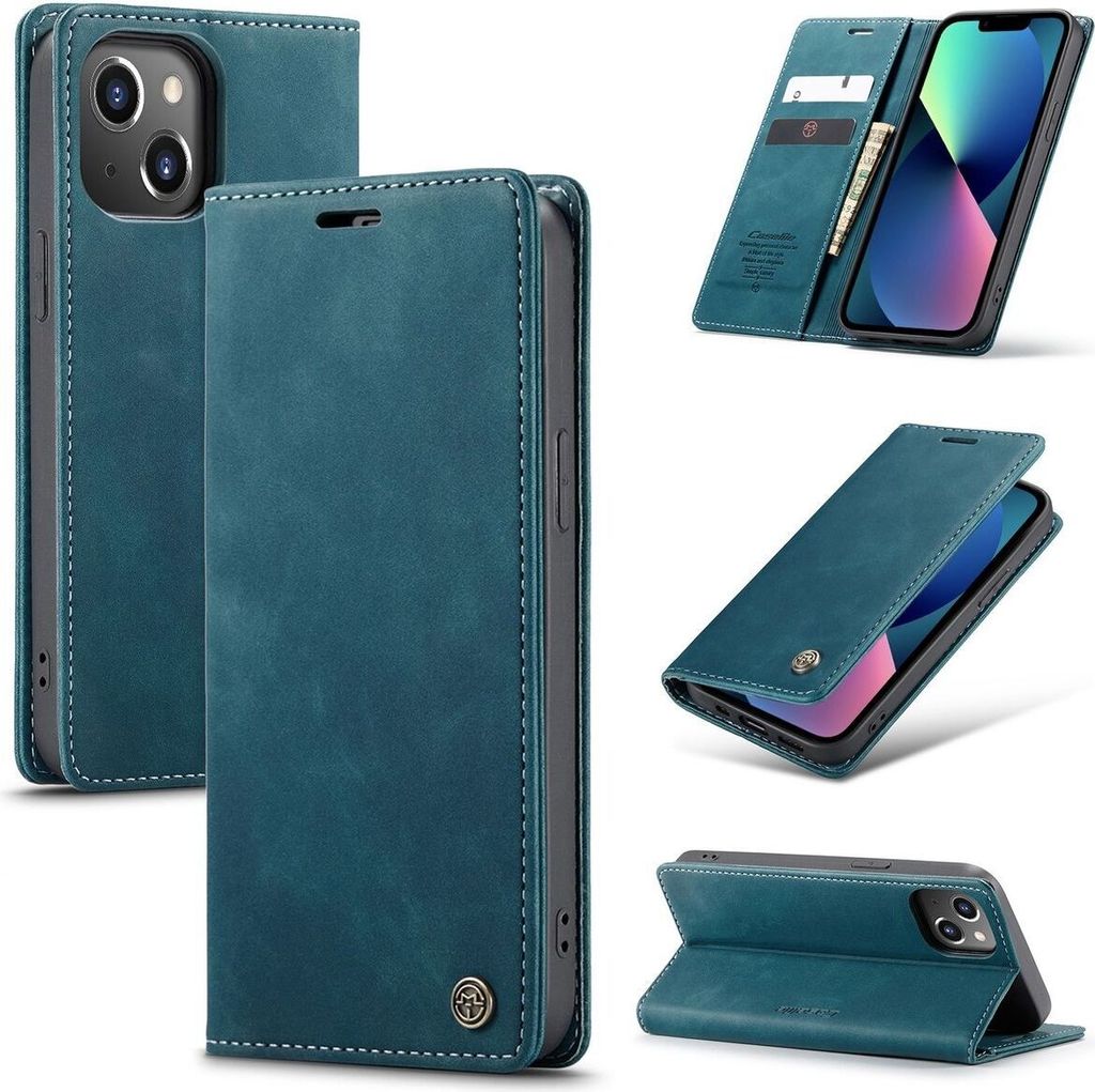 König Design Hülle kompatibel mit iPhone 14 Plus Kunstleder Produktbild 