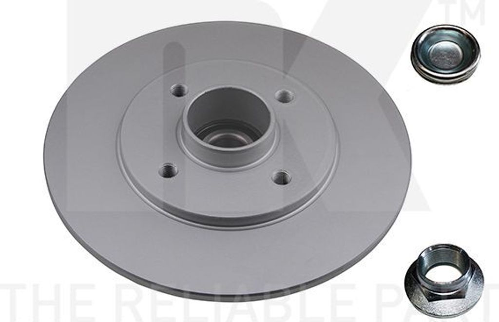 2x NK Bremsscheibe 313944 für RENAULT für CLIO II (BB0/1/2_ CB0/1/2_) 74 6mm