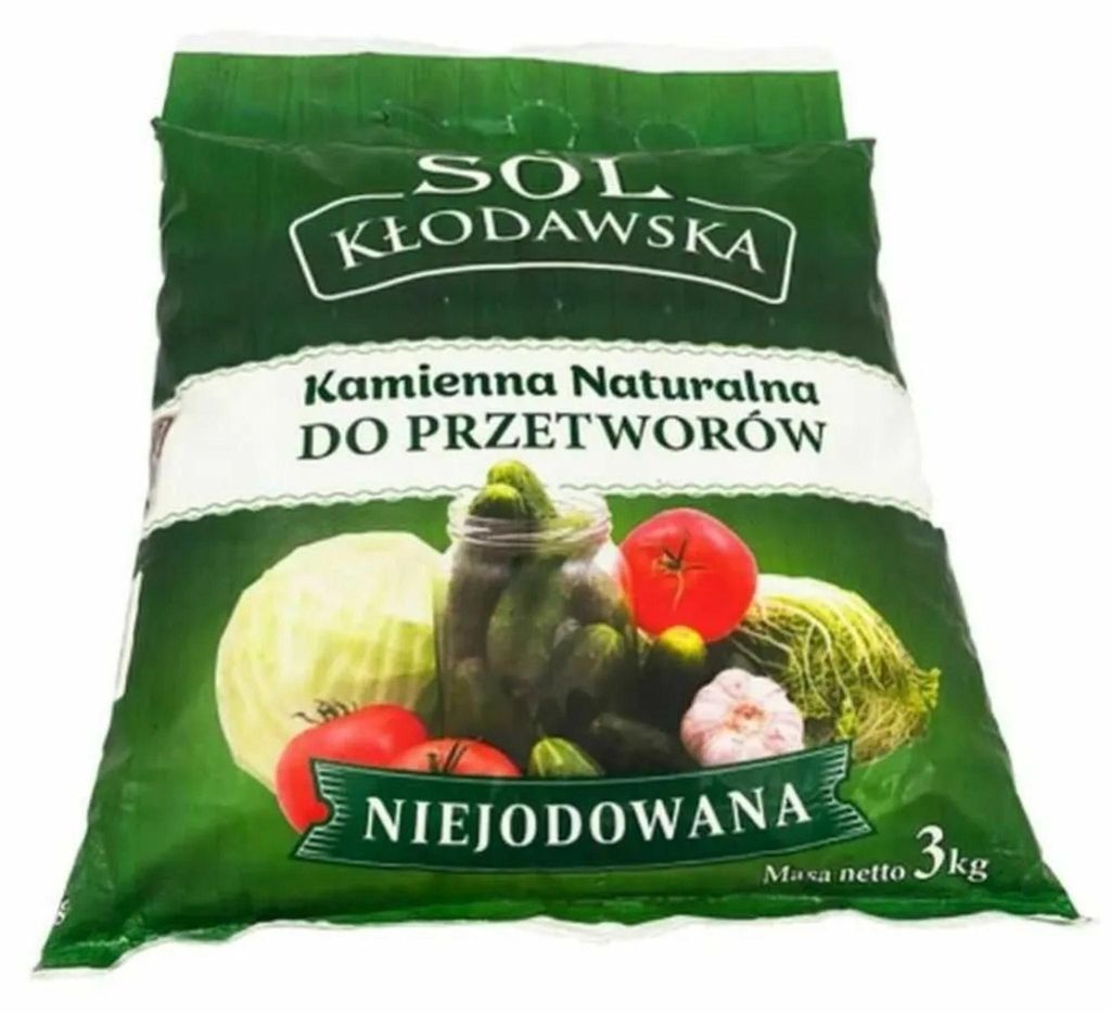 Sel de Kłodawa, non iodé, 3 kg Image du produit 