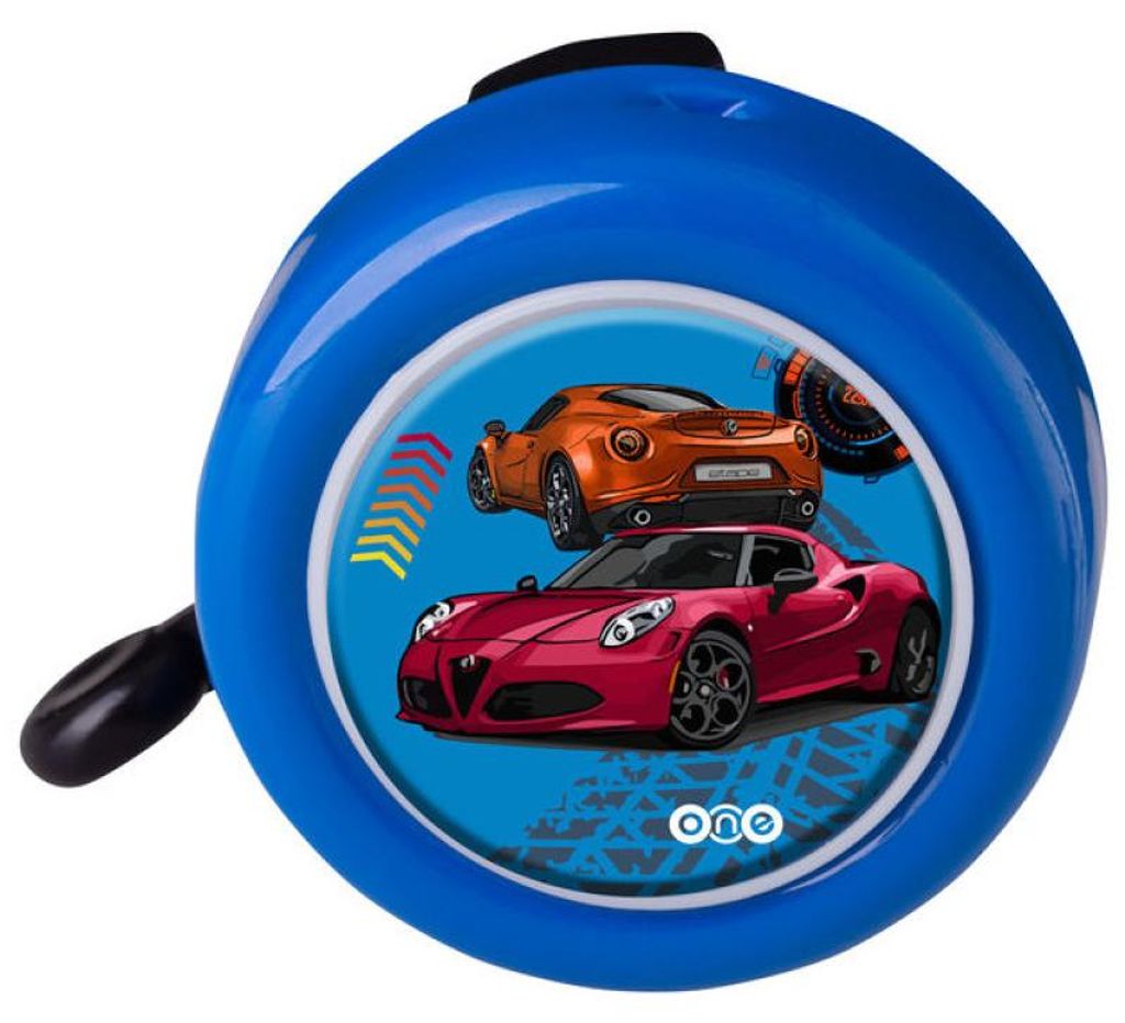 Sonnette pour vélo enfant, diamètre 53 mm, bleue Image du produit 