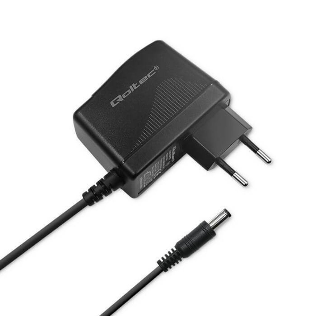 Qoltec Plug in power supply 24W 12V, 2A, 5.5x2.1 Obrázok produktu 