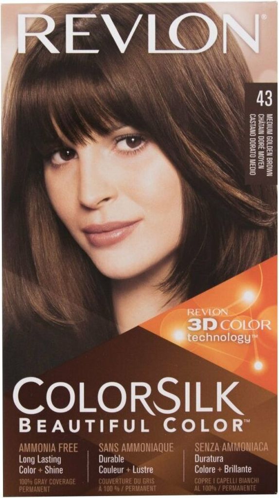 Revlon Colorsilk Ammonia Free 43 Středně zlatá hnědá Obrázek produktu 