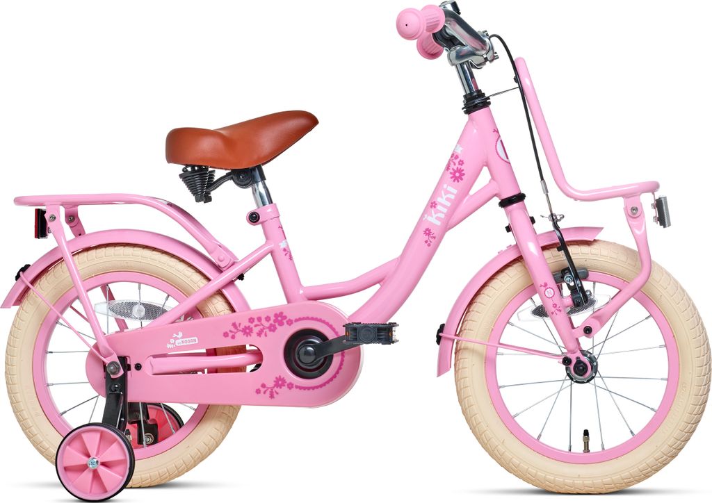 Nogan Kiki Kinderfahrrad - Mädchenfahrrad - 12 Zoll - Rosa
