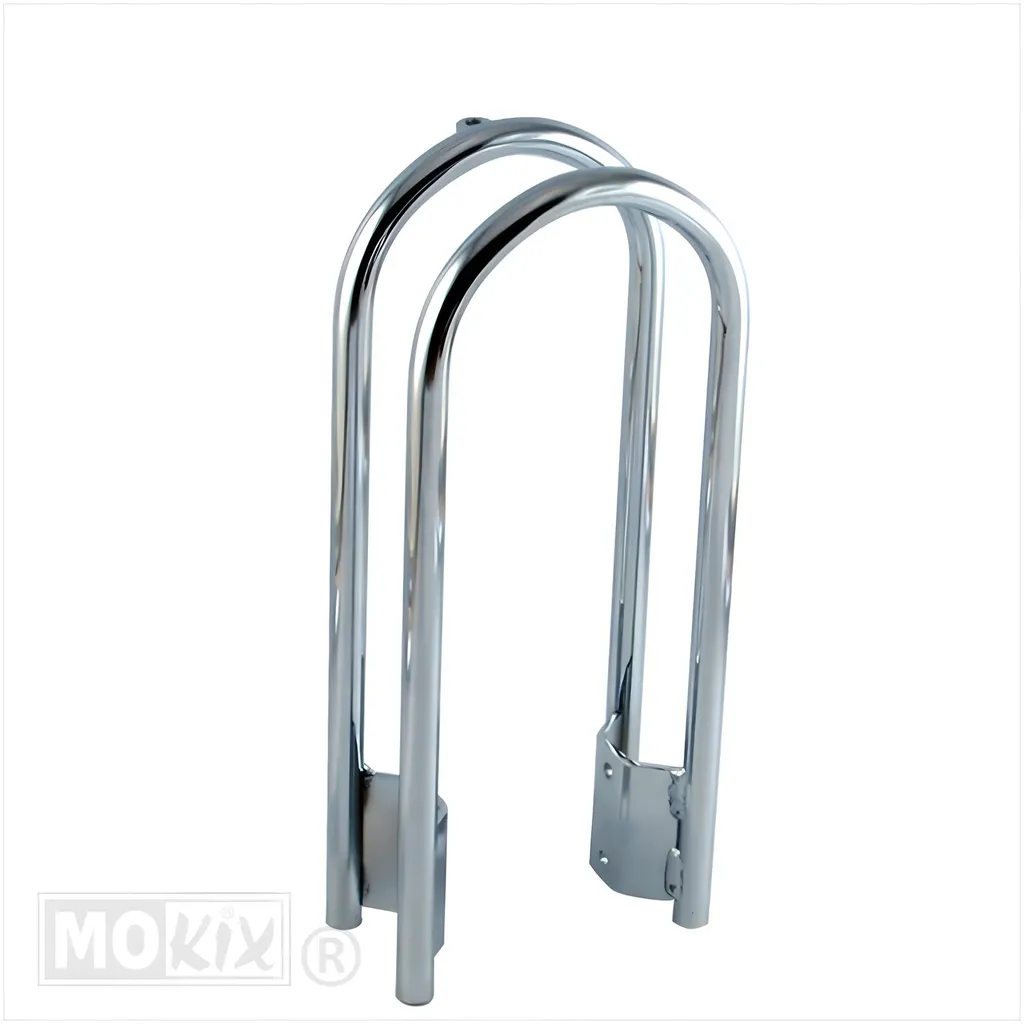 Fourche EBR Std chromée avec stabilisateur double pour cyclo Puch Maxi