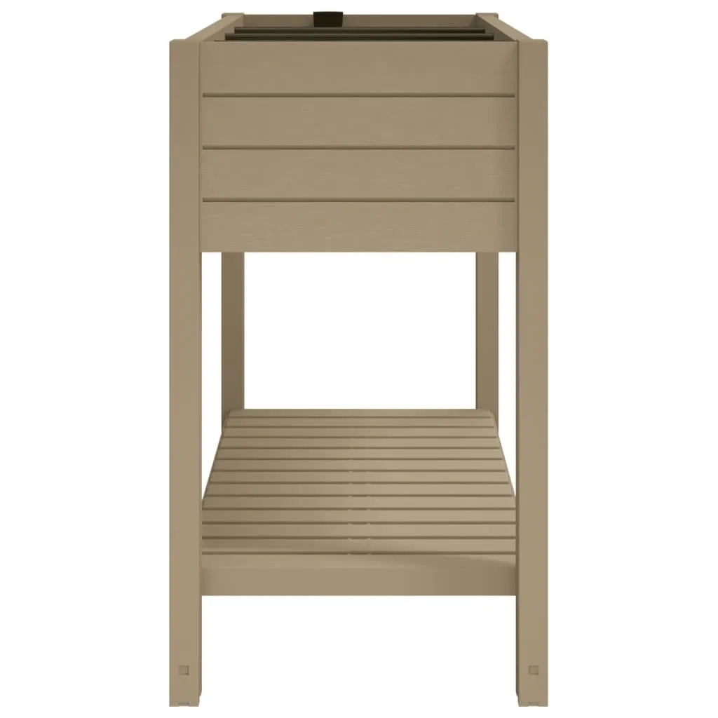 Lit de plantation robuste marron clair 110 cm avec réserve d'humidité - 5
