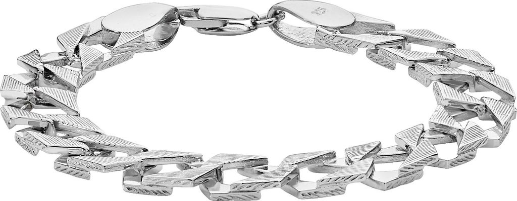 Modisches 925 Sterling Silber Baby - Armband - 16cm*9mm, 8 Gramm; TRS25569