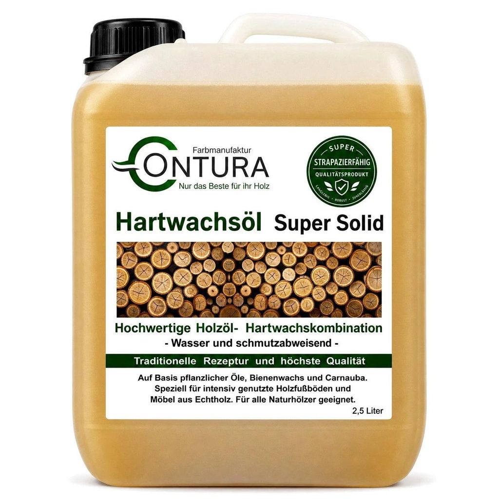 5Liter - Contura Profi Hartwachsöl Super Solid Holzöl Produktbild 