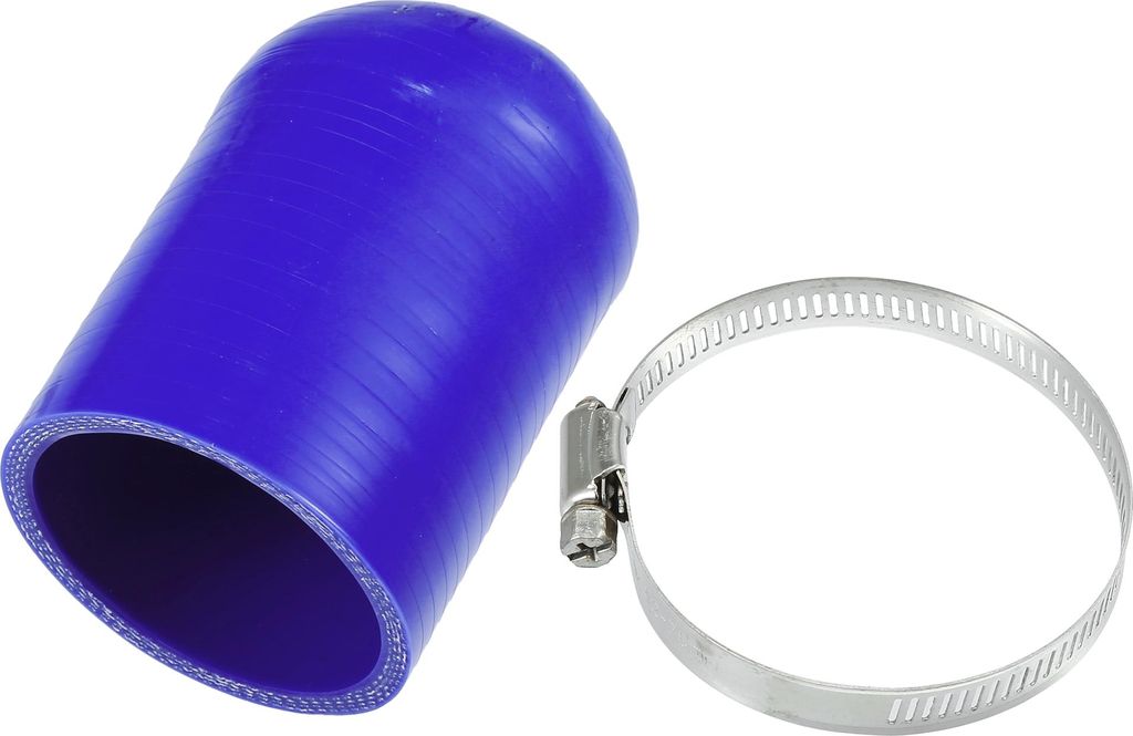 1 Satz 57mm 2,24" ID Universal Silikonschlauchkappe Ansaug- Vakuumschlauchendstöpsel mit Klemme - Auto für Kühlmittel-Heizungsumleitung Vakuumwa...