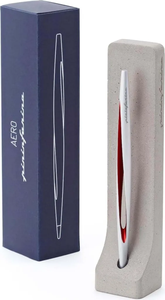 Stylo sans encre Pininfarina Aero Rouge - Instrument d'écriture Luxe