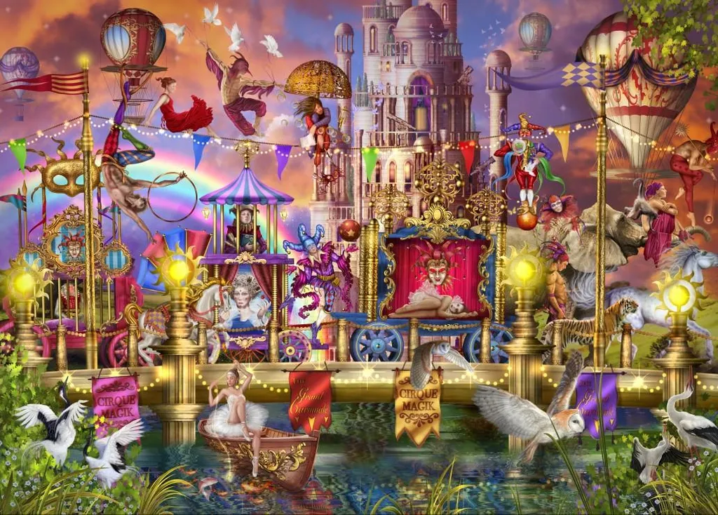 Puzzle 500 pièces idéal pour une soirée détente en famille à la maison