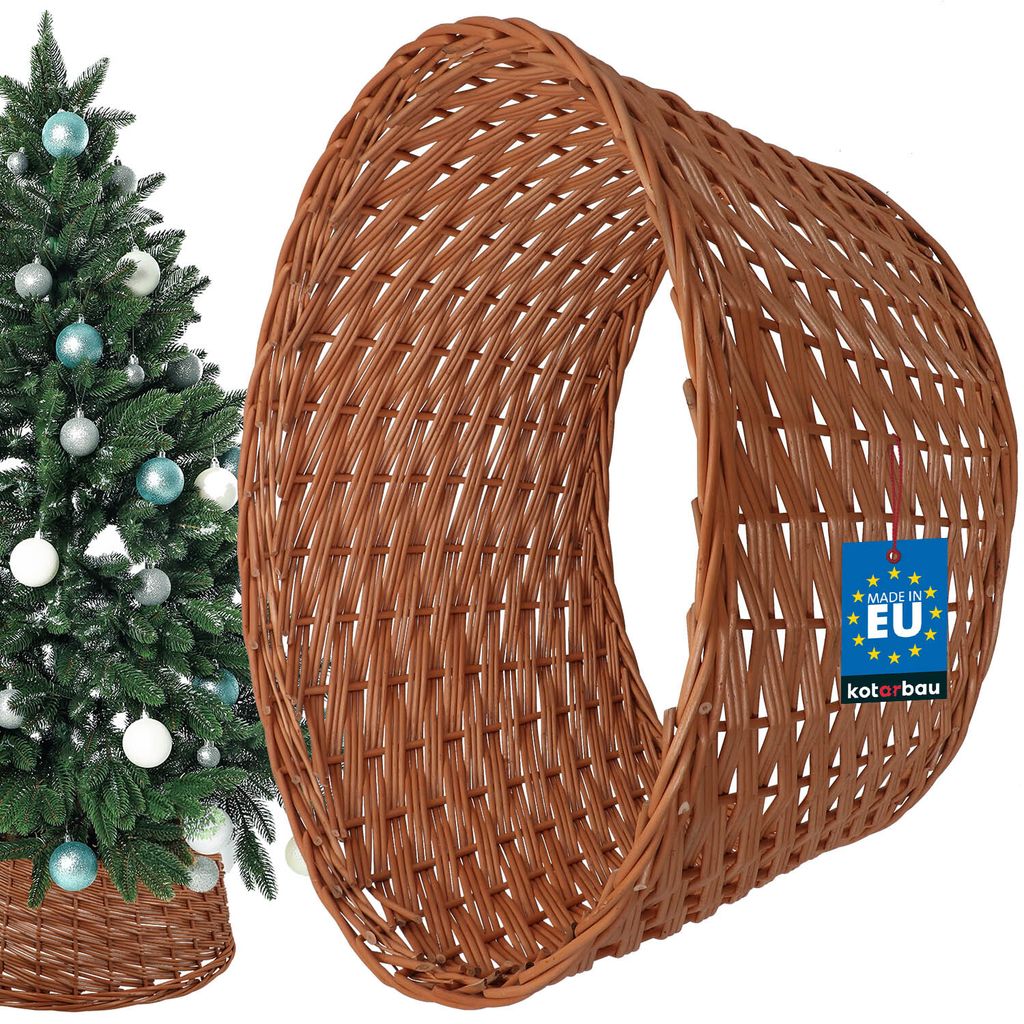 KOTARBAU® Sukně na vánoční stromek z vrby Ø 60 cm, stojan Obrázek produktu 1